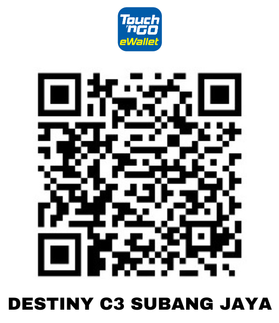 Destiny C3 Touch 'n Go QR code